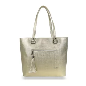    Dámska kabelka cez rameno Zellia Td57 zlatá 35 x 30 x 12 cm