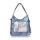  Dámska taška/batoh Zellia 19010 Jeans Blue - modro-strieborná