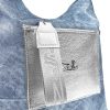  Dámska taška/batoh Zellia 19010 Jeans Blue - modro-strieborná