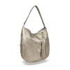  Dámska kabelka cez rameno Zellia Zlb180 zlatá, bočná 34 x 27 x 11 cm