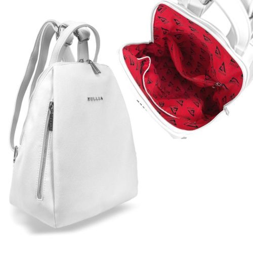  Dámsky batoh Zellia Hz-119 biely 33 x 25 x 14 cm