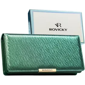    Dámska peňaženka Rovicky R-005-Nf8-2202 Zelená - Zelená