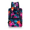  Zellia Hz-104 D1013 tropický kvetinový vzor WizzAir Ryanair batoh na príručnú batožinu vodeodolný 40 x 25 x 20 cm