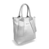  Zellia H728 dámska strieborná kabelka 26 x 25 x 14 cm