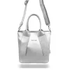  Zellia H728 dámska strieborná kabelka 26 x 25 x 14 cm