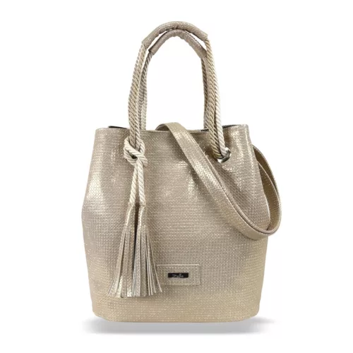  Zellia C200 rosegold dámska taška cez rameno 33,5 x 28 x 12 cm