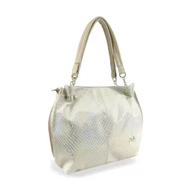   Zellia ZLB393 Holo - női válltáska bézs, oldalpántal 30 x 29 x 12 cm