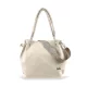 Zellia ZLB393 női válltáska bézs, oldalpántal 30 x 29 x 12 cm