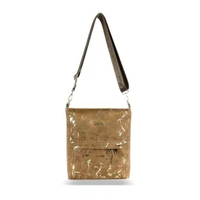  Dámska crossbody kabelka Zellia Zlb274 Taupe - Leaf -