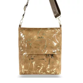  Dámska crossbody kabelka Zellia Zlb274 Taupe - Leaf -