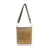  Dámska crossbody kabelka Zellia Zlb274 Taupe - Leaf -