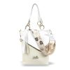 Zellia Női Válltáska 24046 - Next C. Flowers - Beige-Fehér - Arany K.