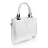 Zellia Zvn24001 ezüst női kis méretű kézitáska, oldaltáska 22,5 x 20,5 x 7 cm