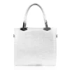 Zellia Zvn24001 ezüst női kis méretű kézitáska, oldaltáska 22,5 x 20,5 x 7 cm