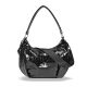  Dámska taška cez rameno Zellia 24168 Black Lacquer - Croc -