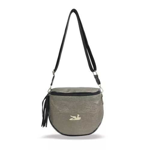  Zellia 21028 bronzová dámska crossbody kabelka 23 x 23 x 11 cm