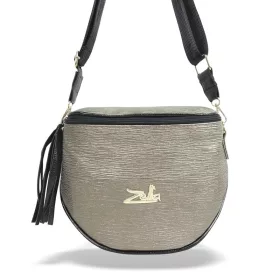    Zellia 21028 bronzová dámska crossbody kabelka 23 x 23 x 11 cm