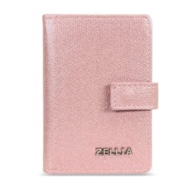    Dámske puzdro na karty Zellia Hz-128 Y572 - 2399F ružovej farby 11,5 x 7,5 x 2 cm