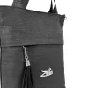 Zellia 21020 fekete női válltáska, oldalpántal 30 x 28 x 8 cm