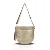  Dámska crossbody kabelka Zellia Zlb12 zlatej farby 25 x 23 x 11 cm