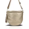  Dámska crossbody kabelka Zellia Zlb12 zlatej farby 25 x 23 x 11 cm