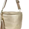  Dámska crossbody kabelka Zellia Zlb12 zlatej farby 25 x 23 x 11 cm
