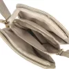 Zellia Zvn22004 dámska zlatá crossbody kabelka 21 x 18 x 6 cm