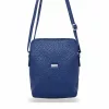 Zellia ZVN22004 farmerkék női oldaltáska, crossbody 21 × 18 × 6 cm