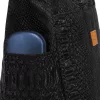  Rovicky R-Tz-01-2400 Čierna nákupná taška W06 s čiernym hadím vzorom 30 x 28 x 15 cm