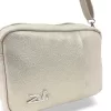  Zellia 25013 béžovo-zlatá bočná kabelka 26 x 19 x 10 cm