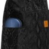 Rovicky R-Tz-01-2387 Black W04 fekete kígyó mintás shopper táska 30 x 28 x 15 cm