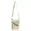  Dámska zlatá crossbody kabelka Zellia 23012 26 x 18 x 5,5 cm