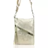  Dámska zlatá crossbody kabelka Zellia 23012 26 x 18 x 5,5 cm