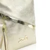  Dámska zlatá crossbody kabelka Zellia 23012 26 x 18 x 5,5 cm