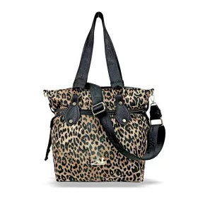    Dámska kabelka cez rameno so vzorom Zellia panther 30 × 28 cm