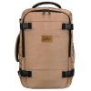  Batoh Peterson Ptn Bielik-6538 béžový - WizzAir, príručná batožina Rianair 40 x 25 x 20 cm