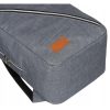  Batoh Peterson sivý, príručná batožina so striebornými doplnkami 40×25×20 cm