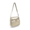  Dámska crossbody kabelka Zellia Zvn24010 zlatej farby 22 x 18 x 9 cm