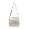  Dámska crossbody kabelka Zellia Zvn24010 zlatej farby 22 x 18 x 9 cm