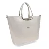  Dámska kabelka Zellia Zvn21045 zlatá, s bočným popruhom 34 x 25 x 13 cm
