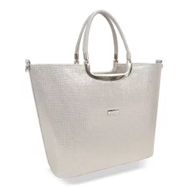    Dámska kabelka Zellia Zvn21045 zlatá, s bočným popruhom 34 x 25 x 13 cm
