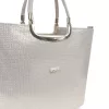  Dámska kabelka Zellia Zvn21045 zlatá, s bočným popruhom 34 x 25 x 13 cm