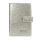  Dámske svetlozlaté puzdro na karty Zellia Hz-128 11,5 x 7,5 x 2 cm