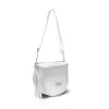 Zellia 21028 ezüst női válltáska, oldaltáska 23 x 23 x 11 cm