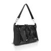 Zellia Zlb306 fekete női válltáska, oldaltáska 30 x 22 x 7 cm