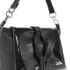 Zellia Zlb306 fekete női válltáska, oldaltáska 30 x 22 x 7 cm