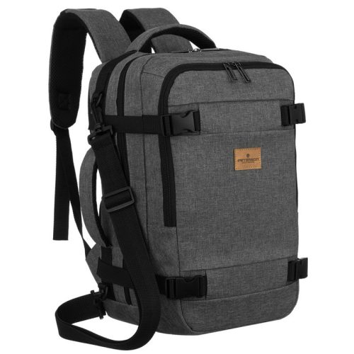  Peterson Ptn Sikorka-6484 sivý batoh - WizzAir, Rianair príručná batožina 40 x 25 x 20 cm