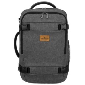    Peterson Ptn Sikorka-6484 sivý batoh - WizzAir, Rianair príručná batožina 40 x 25 x 20 cm