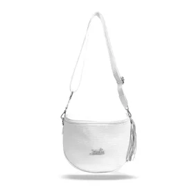    Zellia 21028 biela dámska crossbody kabelka 23 x 23 x 11 cm