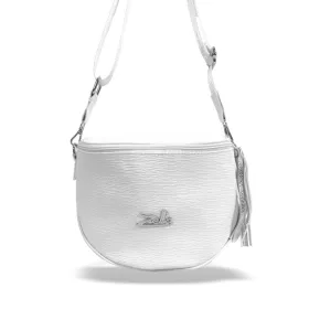    Zellia 21028 biela dámska crossbody kabelka 23 x 23 x 11 cm